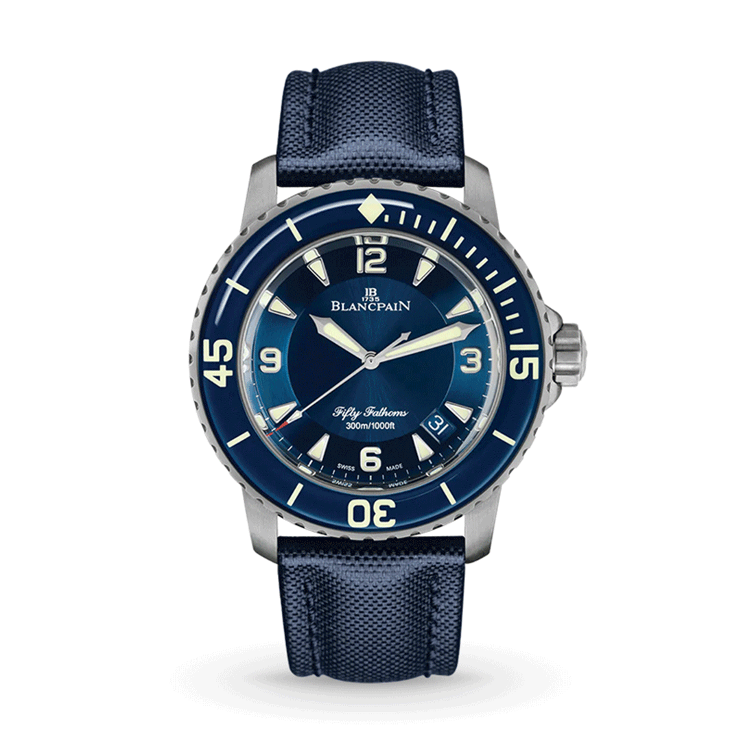 Blancpain Fifty Fathoms Fifty Fathoms Automatique - 5015 12b40 O52a Shop Blancpain at Watches of Switzerland Melbourne Airport, Perth and Sydney Boutiques.