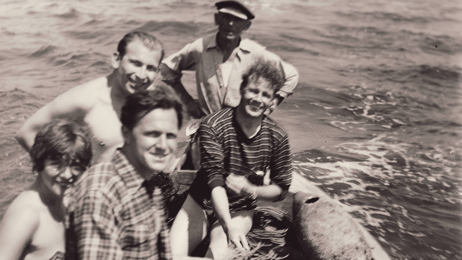 Fiechter on a diving trip in the South of France