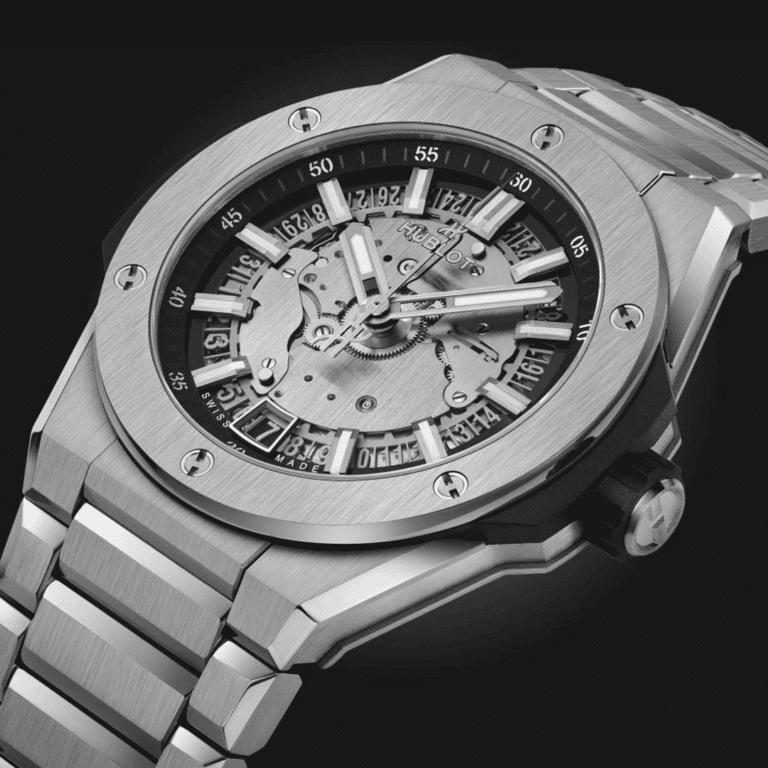 Hublot Big Bang Integrated Time Only Titanium 456.NX.0170.NX Shop HUBLOT at Watches of Switzerland Perth, Sydney and Melbourne Airport.