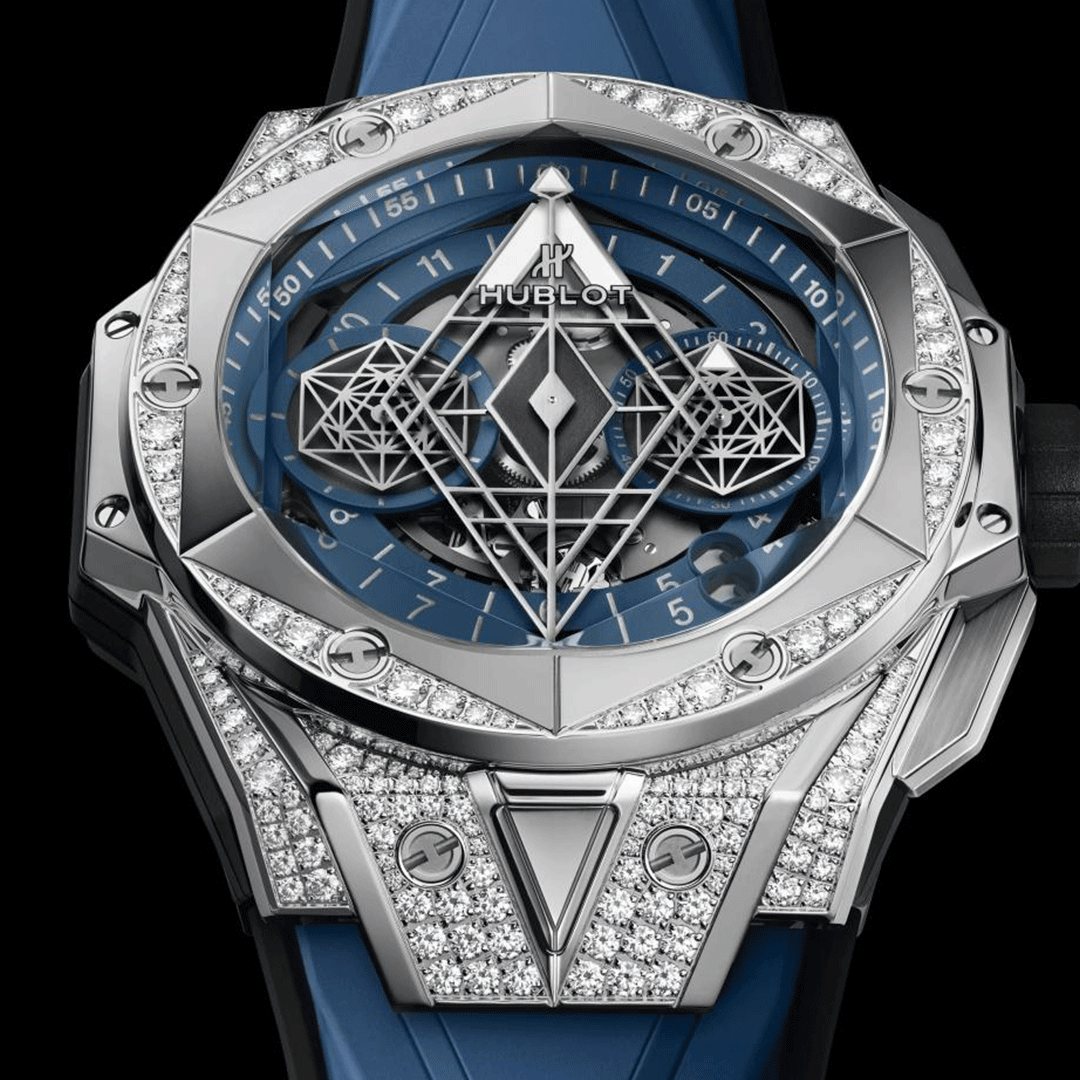 Hublot bigbang sang bleu hot sale