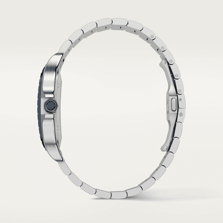 Santos De Cartier WSSA0047 Shop Cartier now at Watches of Switzerland Melbourne, Melbourne Airport, Sydney, Sydney Barangaroo, Perth, Canberra and Online.