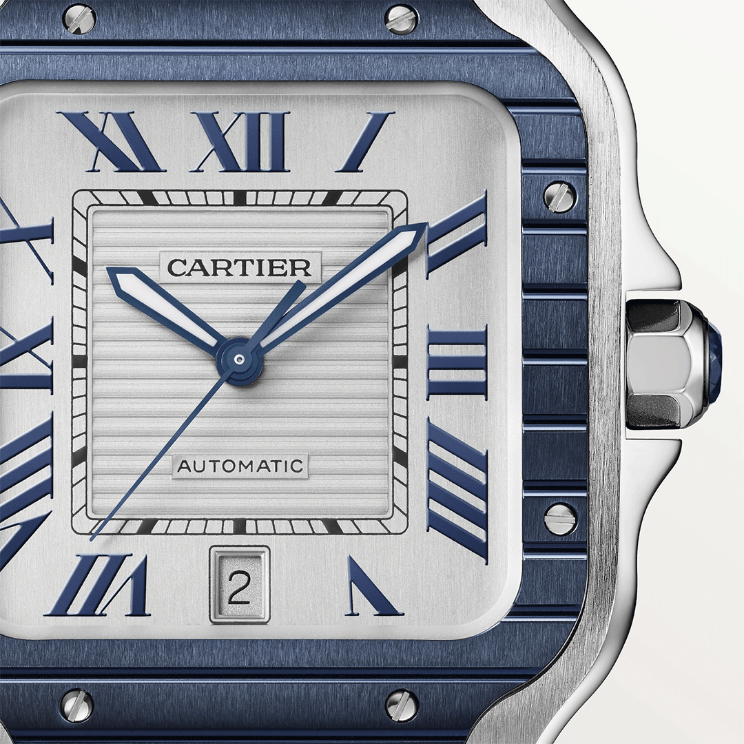 Santos De Cartier WSSA0047 Shop Cartier now at Watches of Switzerland Melbourne, Melbourne Airport, Sydney, Sydney Barangaroo, Perth, Canberra and Online.