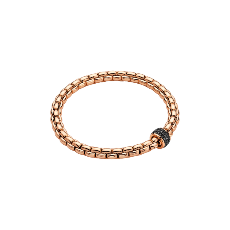 Eka Pink Gold Pave Diamond Bracelet 704BPAVENL