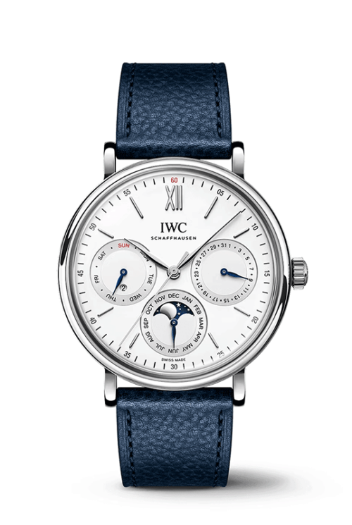 IWC Portofino Perpetual Calendar IW344601 Shop IWC Schaffhausen at Watches of Switzerland Melbourne, Melbourne Airport, Barangaroo, Sydney, Perth, Canberra and Online.