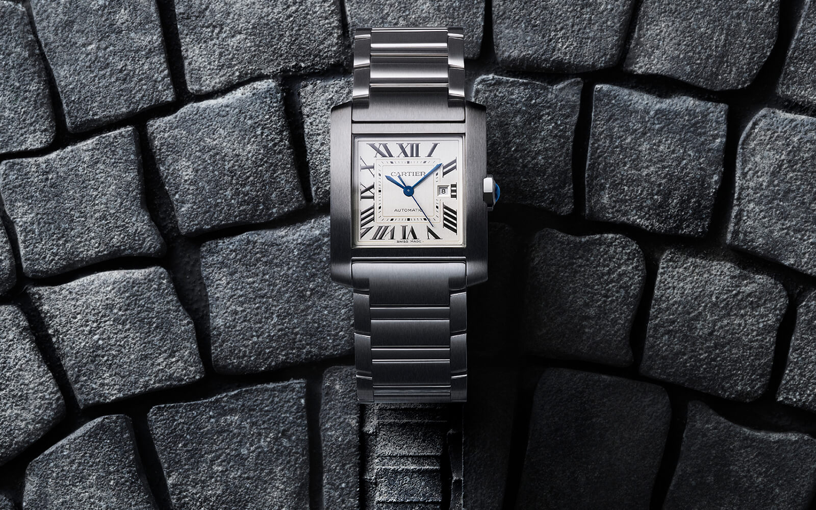The New Cartier Tank Francaise - Click here to shop now.