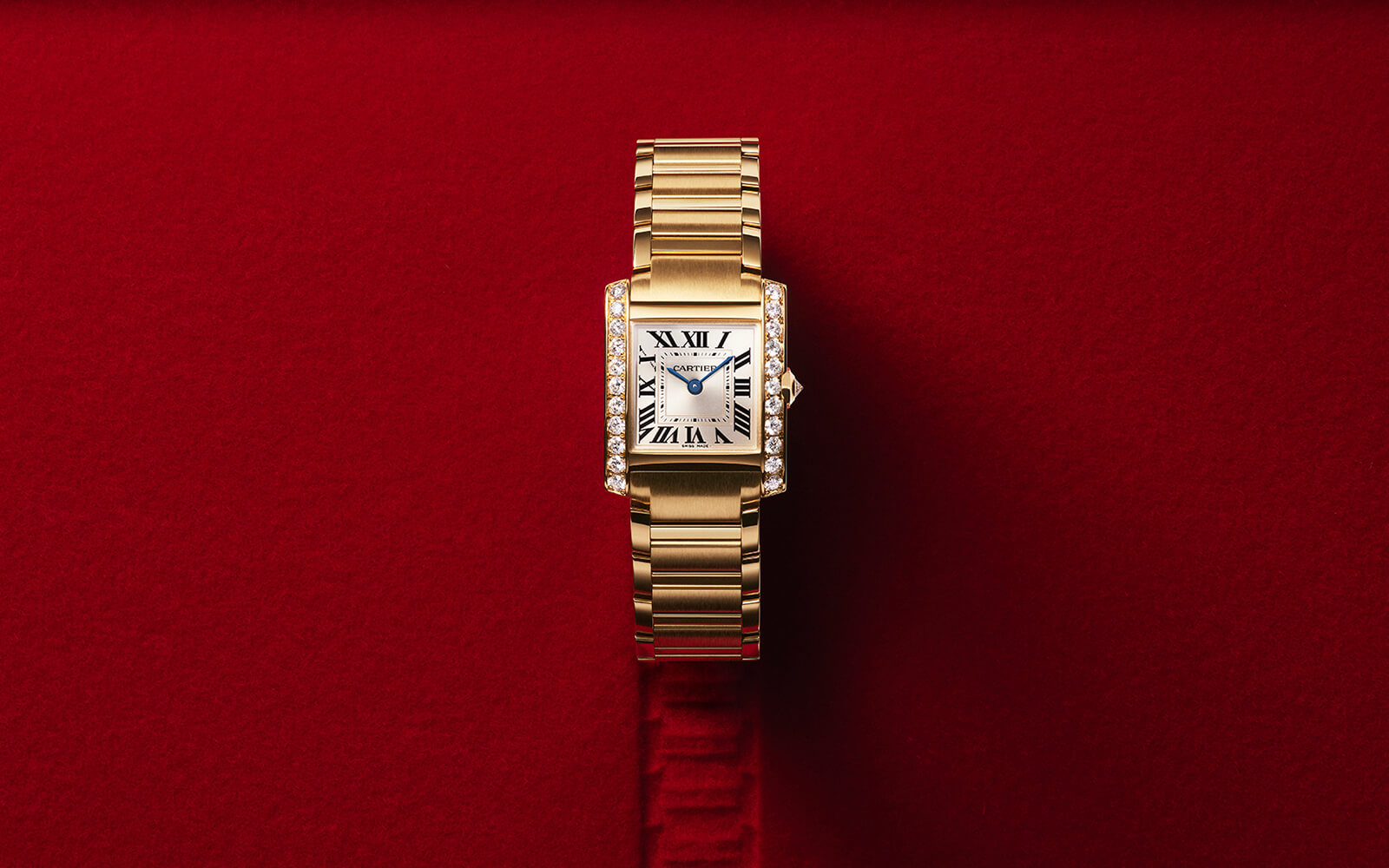 The New Tank Francaise WJTA0040 Yellow Gold/ Diamonds – Quartz – Medium - Click here to shop now.