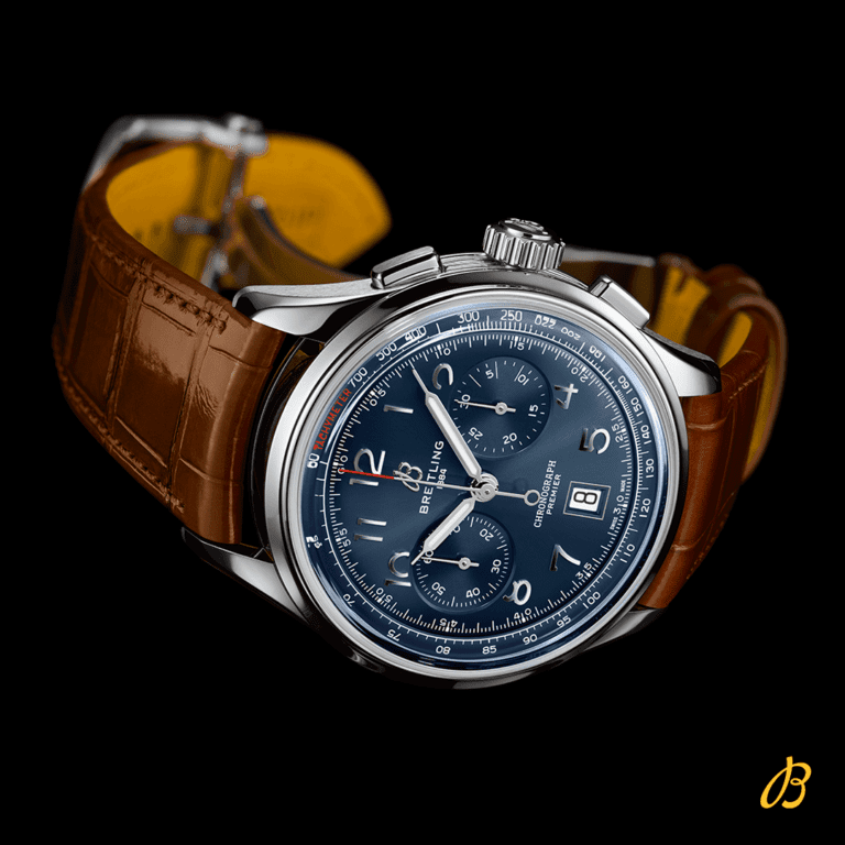 Breitling Premier B01 Chronograph 42 AB0145171C1P1 Shop Breitling at Watches of Switzerland Perth, Canberra, Sydney, Sydney Barangaroo, Melbourne, Melbourne Airport and Online.