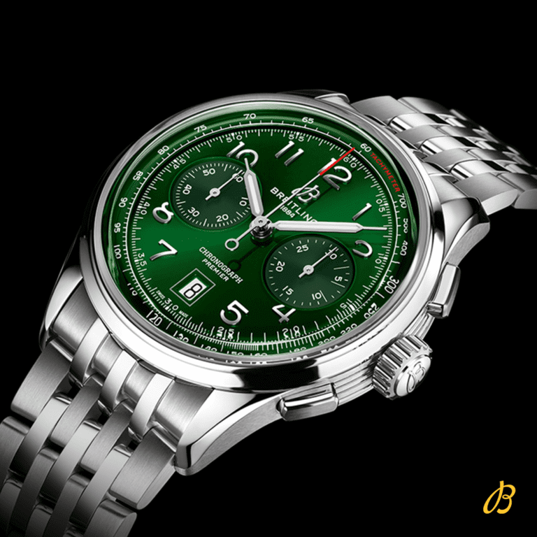 Breitling premier b01 chronograph sales 42 bentley british racing green