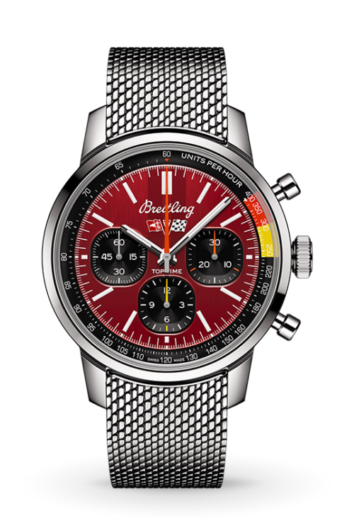 Breitling Top Time B01 Chevrolet Corvette AB01761A1K1A1 Shop Breitling at Watches of Switzerland Perth, Canberra, Sydney, Sydney Barangaroo, Melbourne, Melbourne Airport and Online.