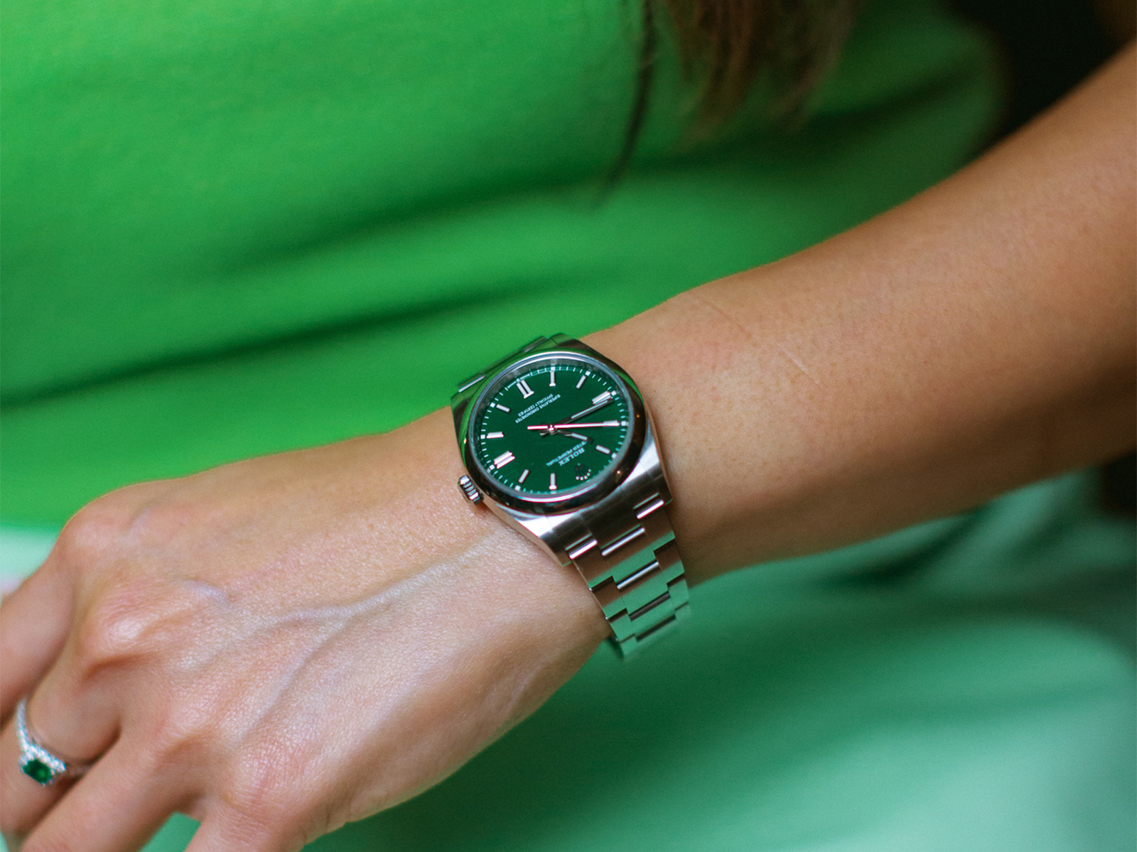 Extraordinary Women - Diana Chan wears her Rolex Oyster Perpetual