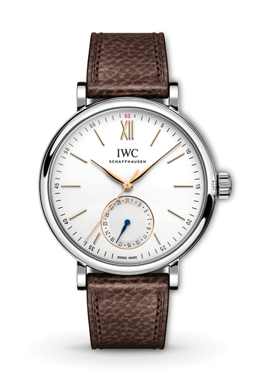 IWC Portofino Pointer Date IW359201 Shop IWC Schaffhausen at Watches of Switzerland Melbourne, Melbourne Airport, Barangaroo, Sydney, Perth, Canberra and Online.