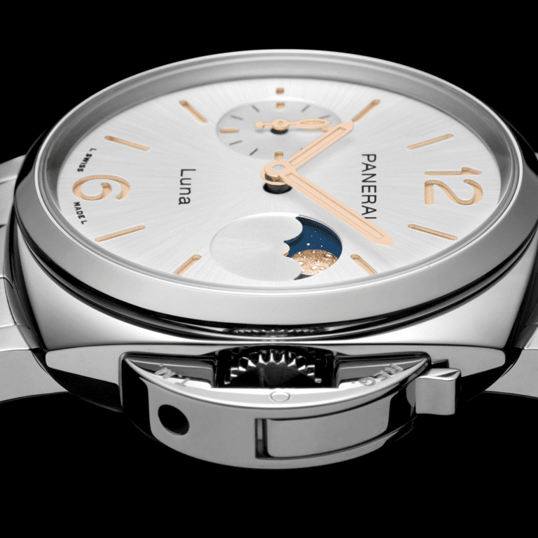 Panerai Luminor Due Luna PAM01301 Shop Panerai at Watches of Switzerland Sydney, Barangaroo, Perth Boutiques and Online.