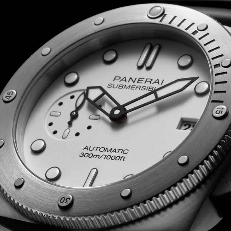 Panerai Submersible Bianco PAM01223 Shop Panerai at Watches of Switzerland Sydney, Barangaroo, Perth Boutiques and Online.