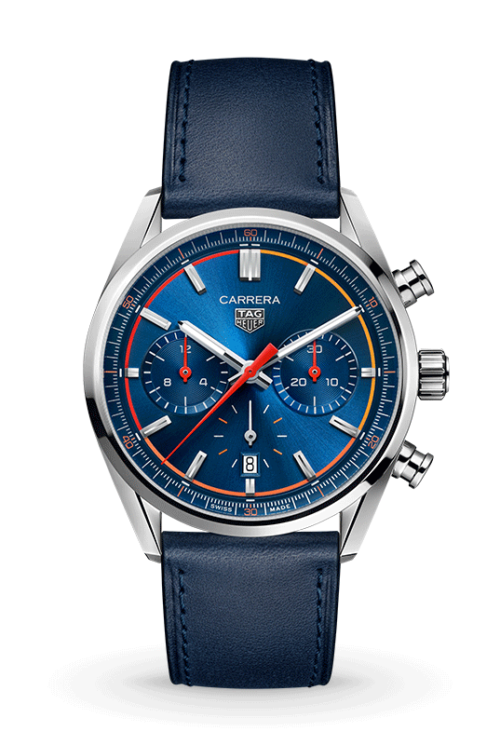 TAG Heuer Carrera Chronograph CBN201D.FC6543 Shop TAG Heuer at Watches of Switzerland Canberra, Melbourne Airport and Online.
