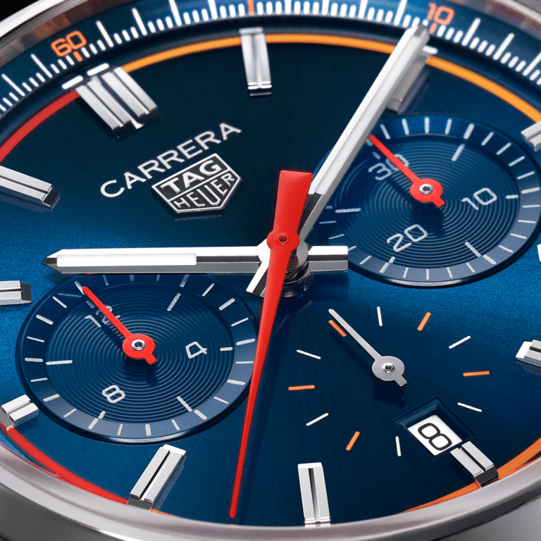 TAG Heuer Carrera Chronograph CBN201D.FC6543 Shop TAG Heuer at Watches of Switzerland Canberra, Melbourne Airport and Online.