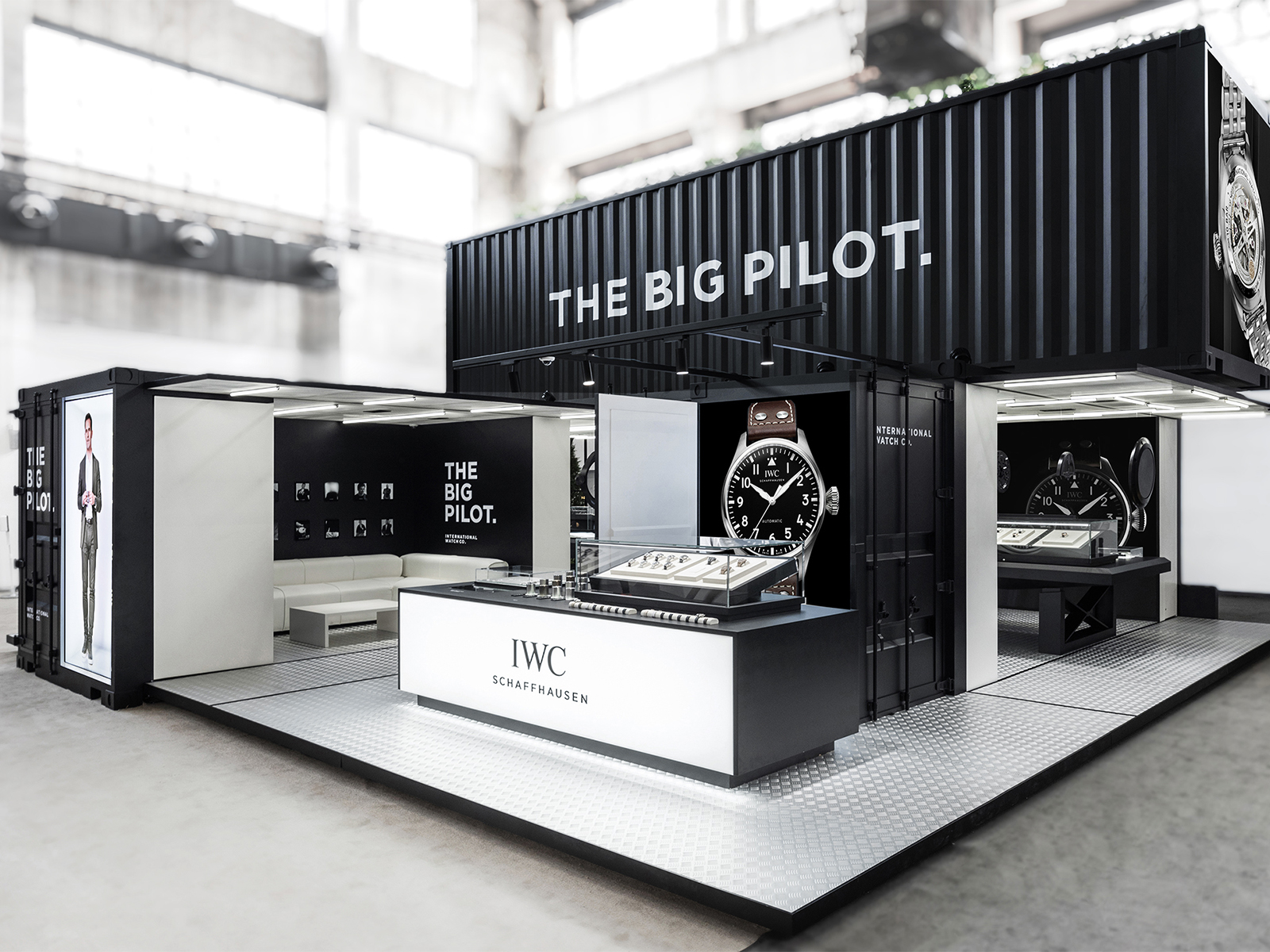 The IWC booth at Watches and Wonders 2022