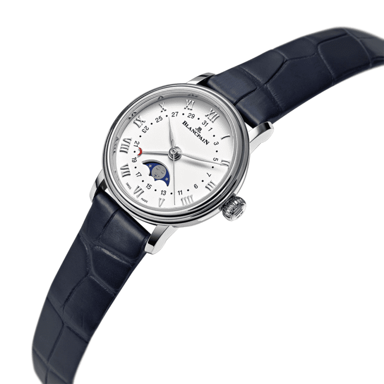 Blancpain Villeret Quantième Phases De Lune 6106-1127-55A Shop Blancpain at Watches of Switzerland Sydney Sydney, Perth. Melbourne Airport and Online.