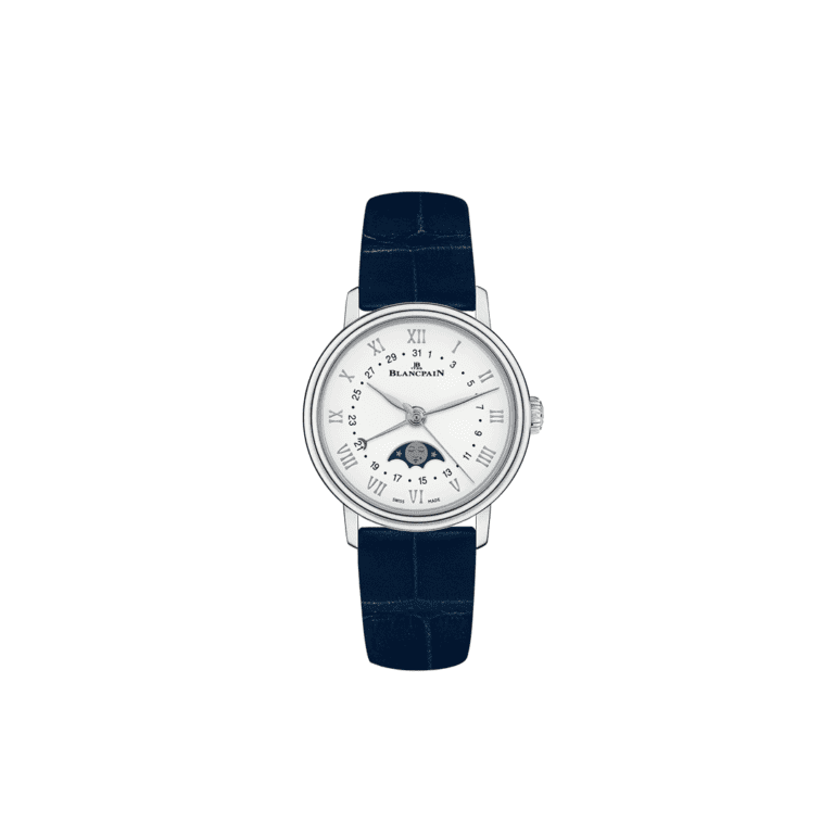 Blancpain Villeret Quantième Phases De Lune 6106-1127-55A Shop Blancpain at Watches of Switzerland Sydney Sydney, Perth. Melbourne Airport and Online.