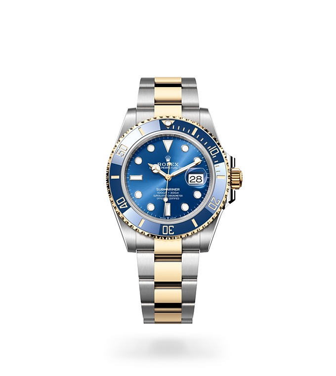 Rolex Submariner in Oystersteel and gold m126613lb 0002 Watches