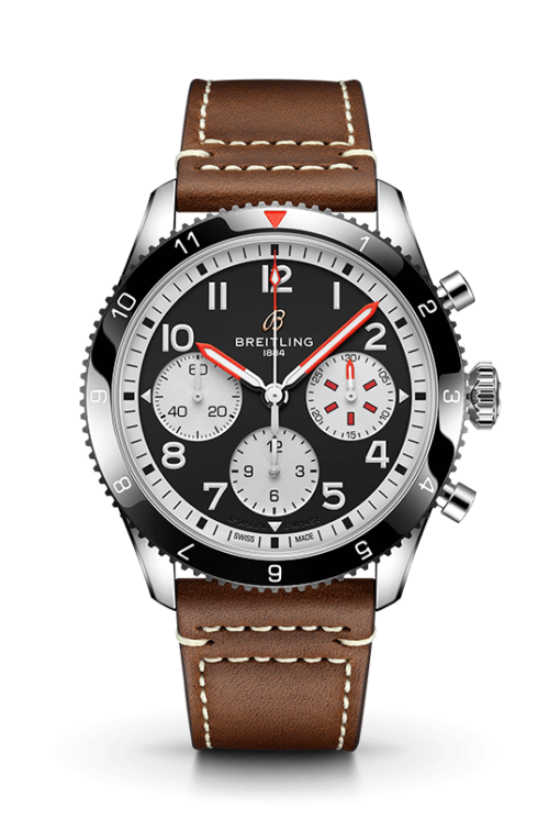 Breitling Classic AVI Chronograph 42 Mosquito Y233801A1B1X1 Shop Breitling at Watches of Switzerland Perth, Canberra, Sydney, Sydney Barangaroo, Melbourne, Melbourne Airport and Online.