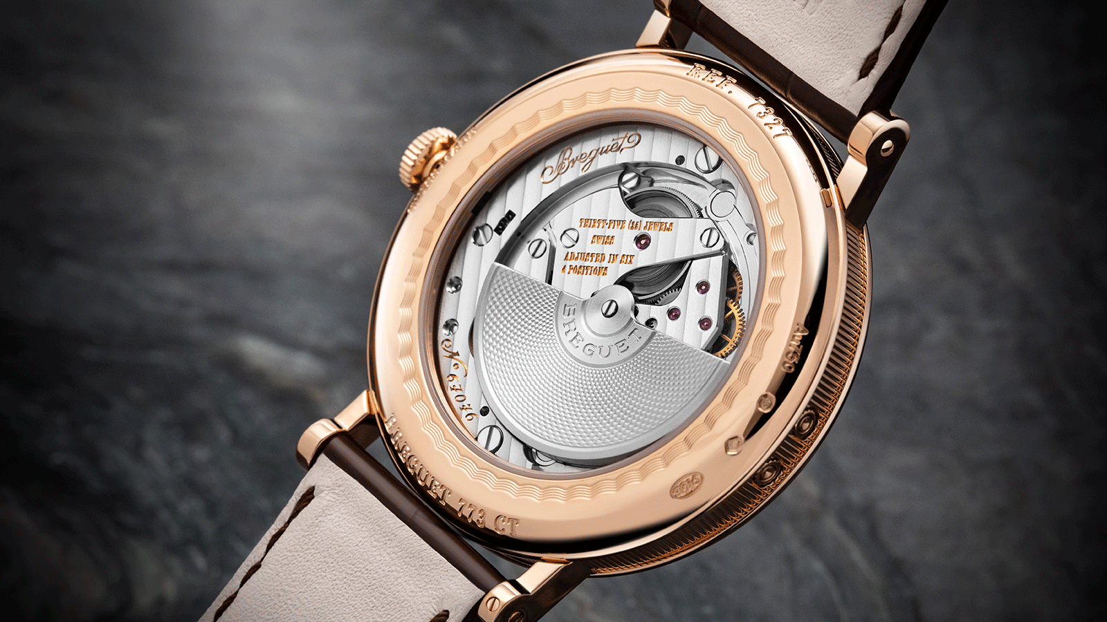 Breguet Classique Quantième Perpétuel Sapphire Caseback