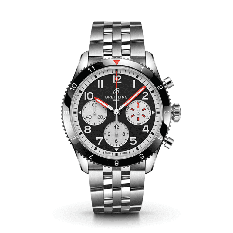 Breitling Classic AVI Chronograph 42 Mosquito Y233801A1B1A1 Shop Breitling at Watches of Switzerland Perth, Canberra, Sydney, Sydney Barangaroo, Melbourne, Melbourne Airport and Online.