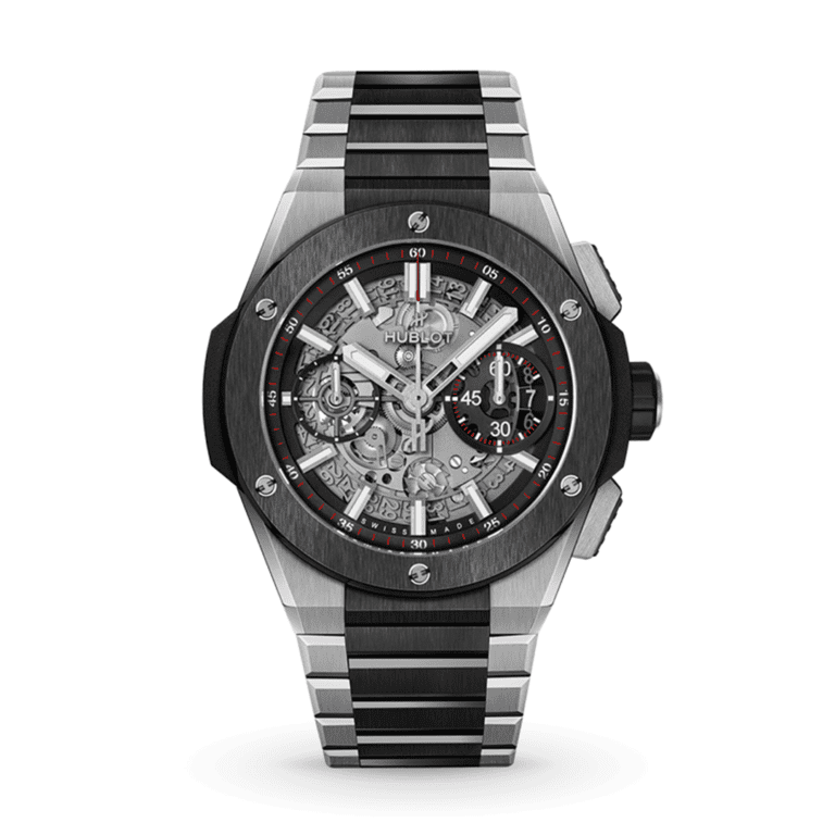 Hublot Big Bang Integrated Titanium Ceramic 42mm 451.NM.1170.NM Shop HUBLOT now at Watches of Switzerland Perth, Sydney and Melbourne Airport.