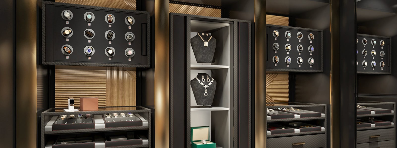 Create your ultimate luxury storage solution with Agresti Firenze.