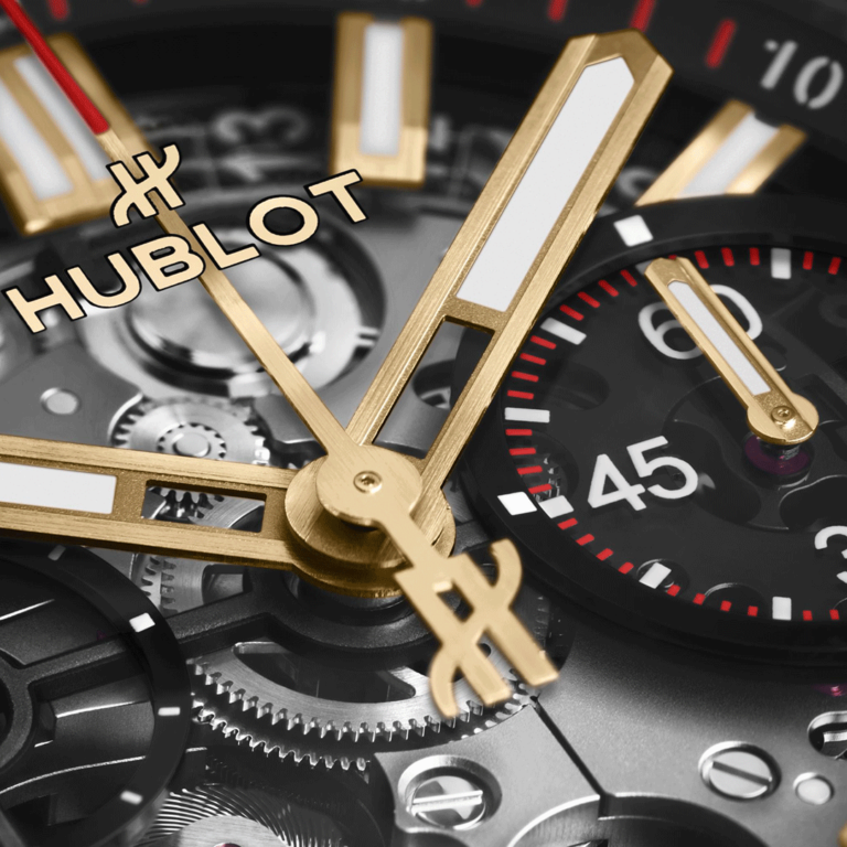 Hublot Big Bang Integrated Yellow Gold 42mm 451.VX.1130.VX Shop HUBLOT now at Watches of Switzerland Perth, Sydney and Melbourne Airport.