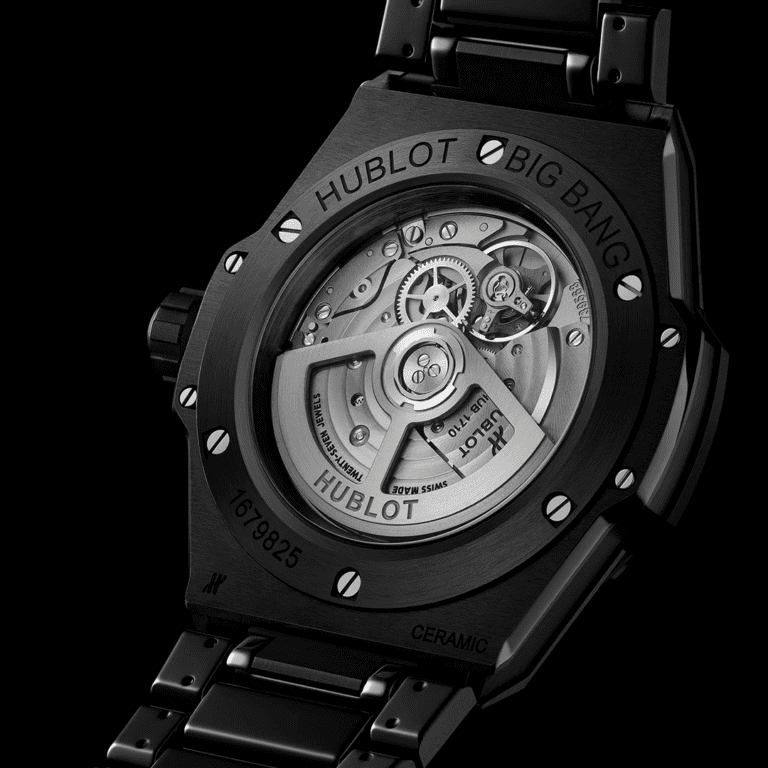 Hublot Big Bang Integrated Time Only Black Magic 456.CX.0170.CX Shop HUBLOT now at Watches of Switzerland Perth, Sydney and Melbourne Airport.