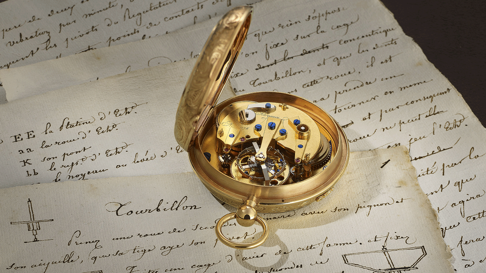 Breguet No. 1176 Tourbillon timepiece, sold in 1809 to Count Potocki