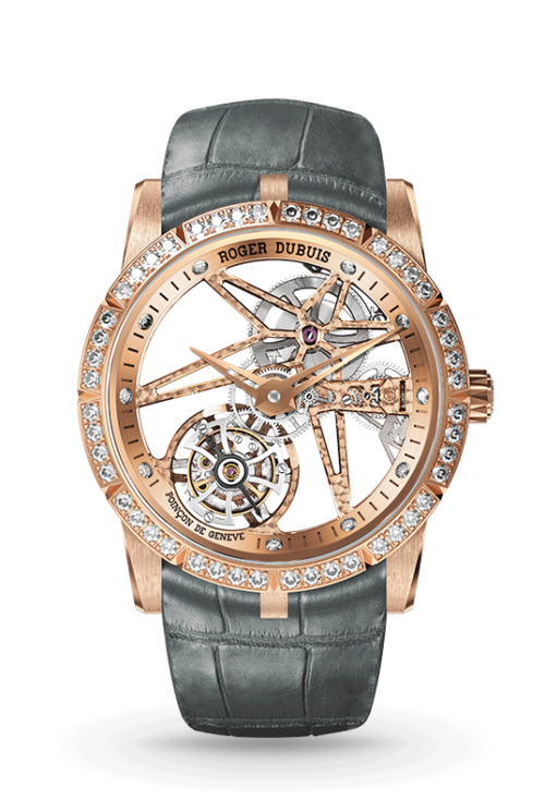 ROGER DUBUIS PINK GOLD 36MM DBEX0664 Shop Roger Dubuis at Watches of Switzerland