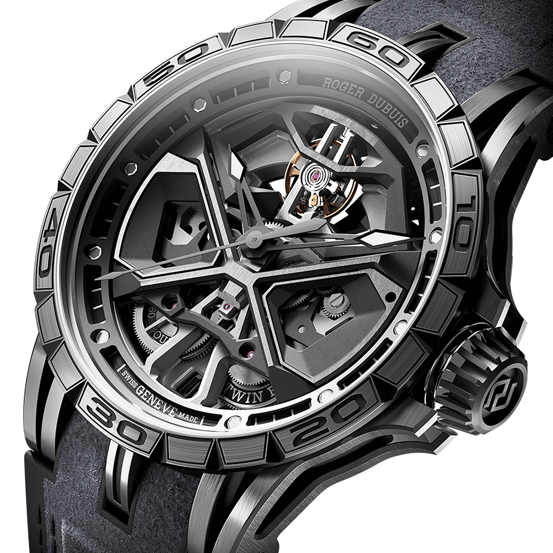 ROGER DUBUIS EXCALIBUR SPIDER MONOBALANCIER HURACÁN DBEX0748 Shop Roger Dubuis at Watches of Switzerland