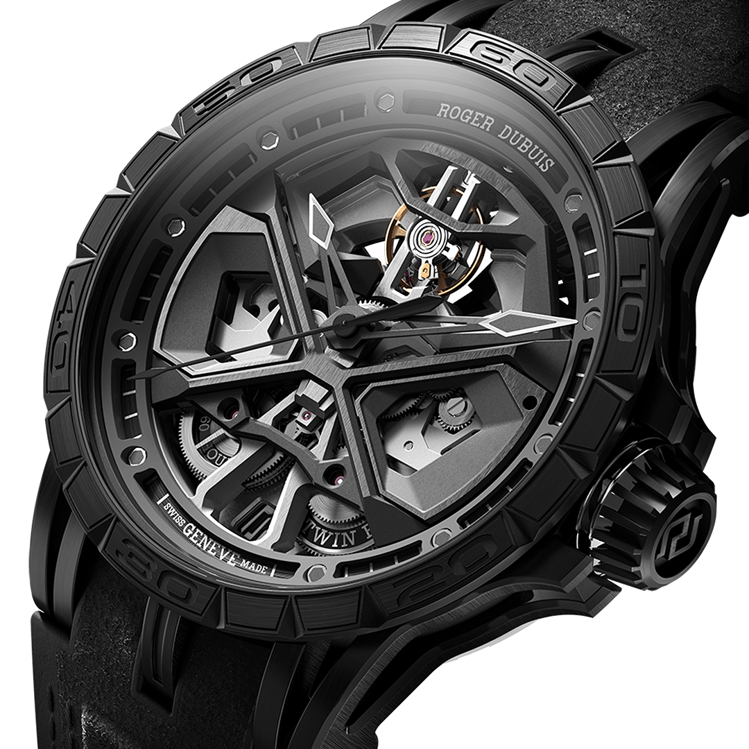 ROGER DUBUIS EXCALIBUR SPIDER MONOBALANCIER HURACÁN DBEX0829 Shop Roger Dubuis at Watches of Switzerland