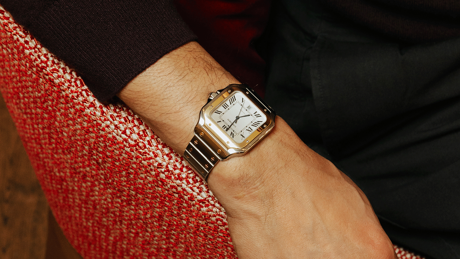Pre-Owned Cartier Santos De Cartier Watch - W2SA0009