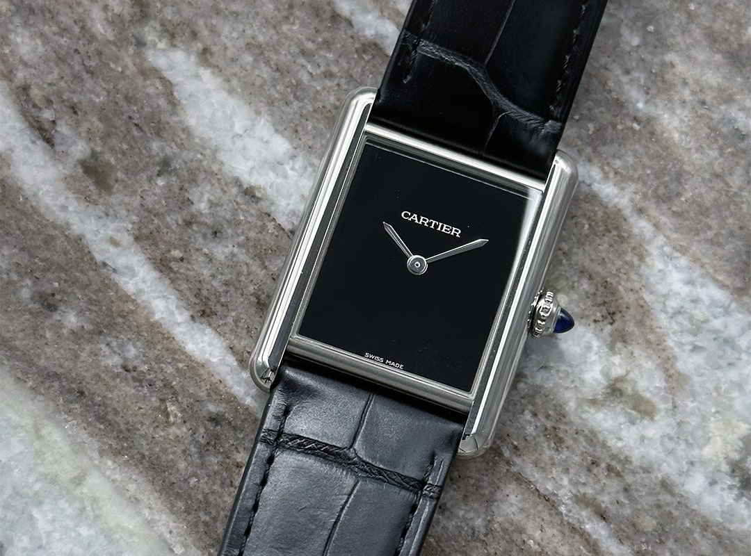 Pre owned mens cartier watches on sale
