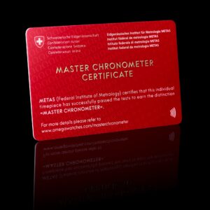 Omega's Master Chronometer Certification, developed in collaboration with METAS
