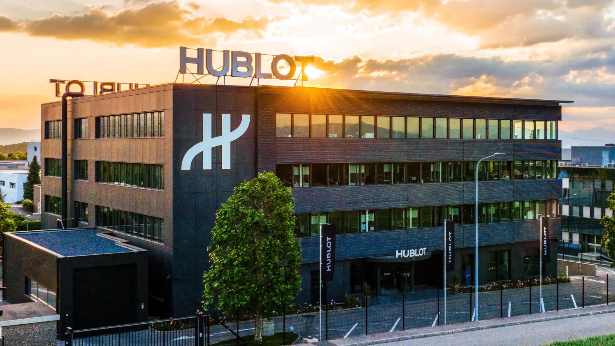 The Hublot Manufacture in Nyon on the shores of Lake Genevais