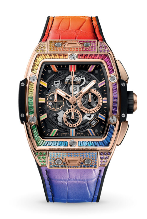 Hublot SPIRIT OF BIG BANG KING GOLD RAINBOW 642.OX.0118.LR.0999