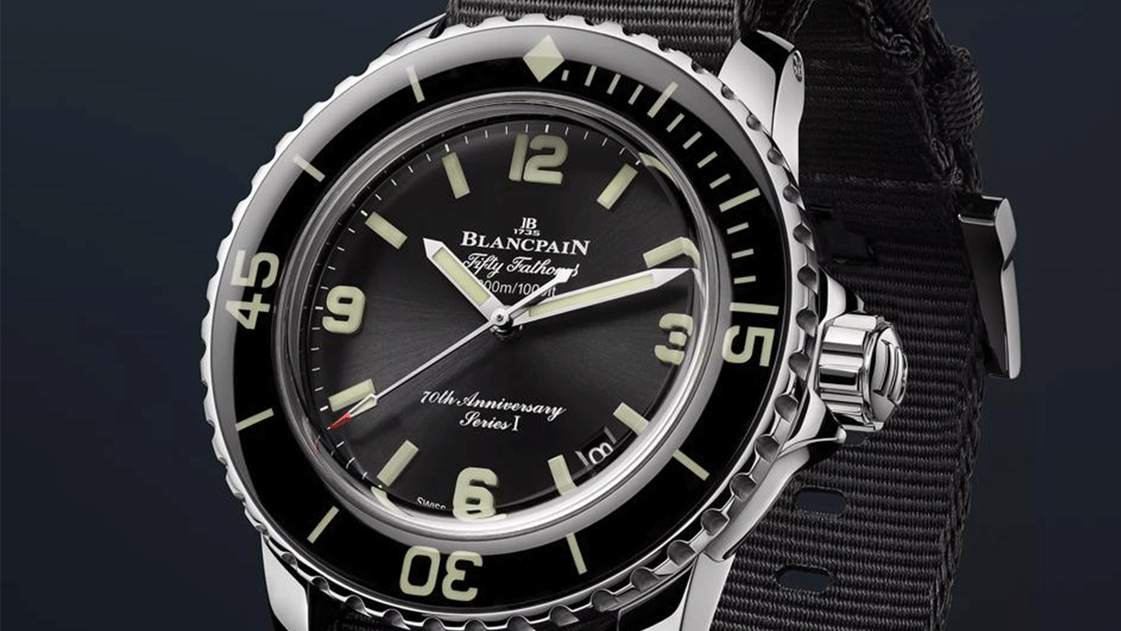 In 1953, Blancpain launched Fifty Fathoms, the first true diving watch. In 2003, to celebrate its 50th anniversary, a contemporary version was launched with a limited-edition three-part series of 50 timepieces each. This year, to mark its 70th anniversary, Blancpain is unveiling its first anniversary watch.