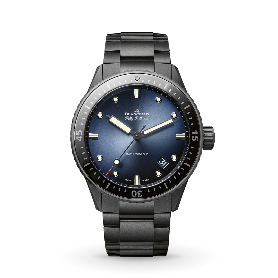 blancpain fifty fathoms bathyscaphe 5000A 0140 01S