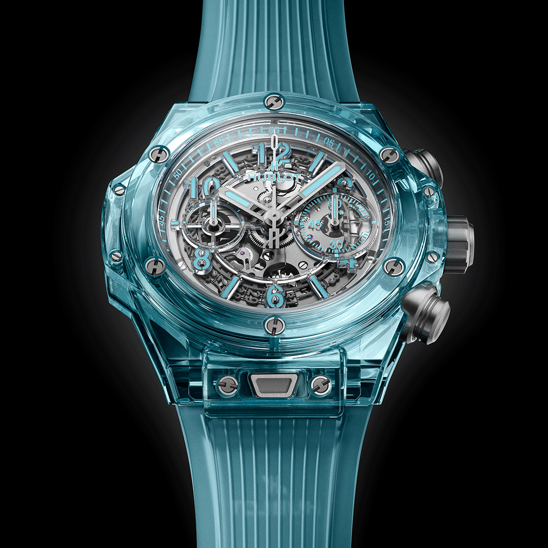 HUBLOT Big Bang Unico Water Blue Sapphire 421.JL.4890.RT