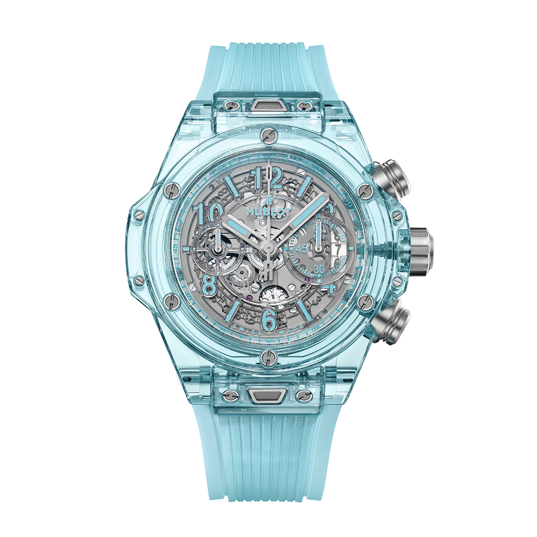 HUBLOT Big Bang Unico Water Blue Sapphire 421.JL.4890.RT