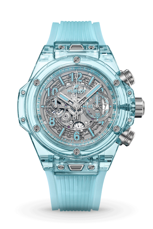 HUBLOT Big Bang Unico Water Blue Sapphire 421.JL.4890.RT