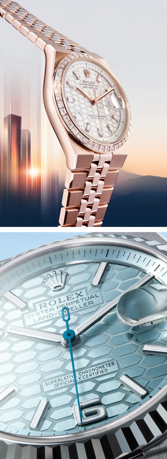 Rolex unveils its new watches, conceived by the perpetually active imagination that imbues the entire manufacture.