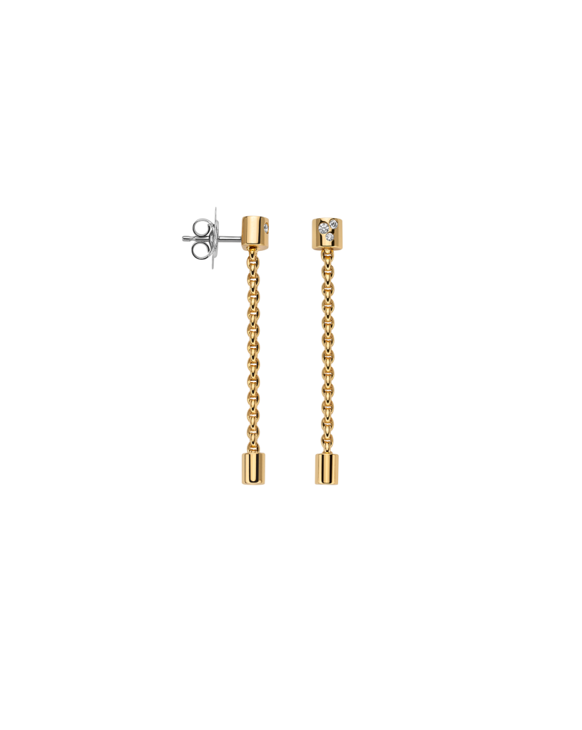 FOPE Aria Pendant earrings with diamonds - 89003OX_BB