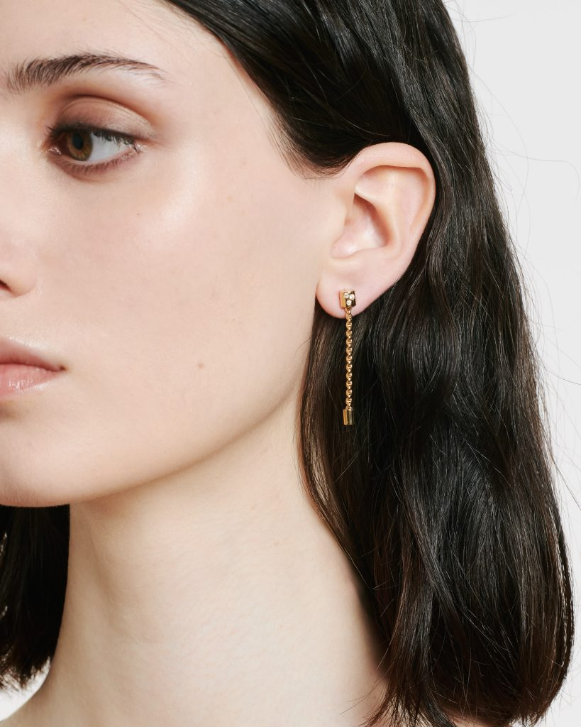 FOPE Aria Pendant earrings with diamonds - 89003OX_BB