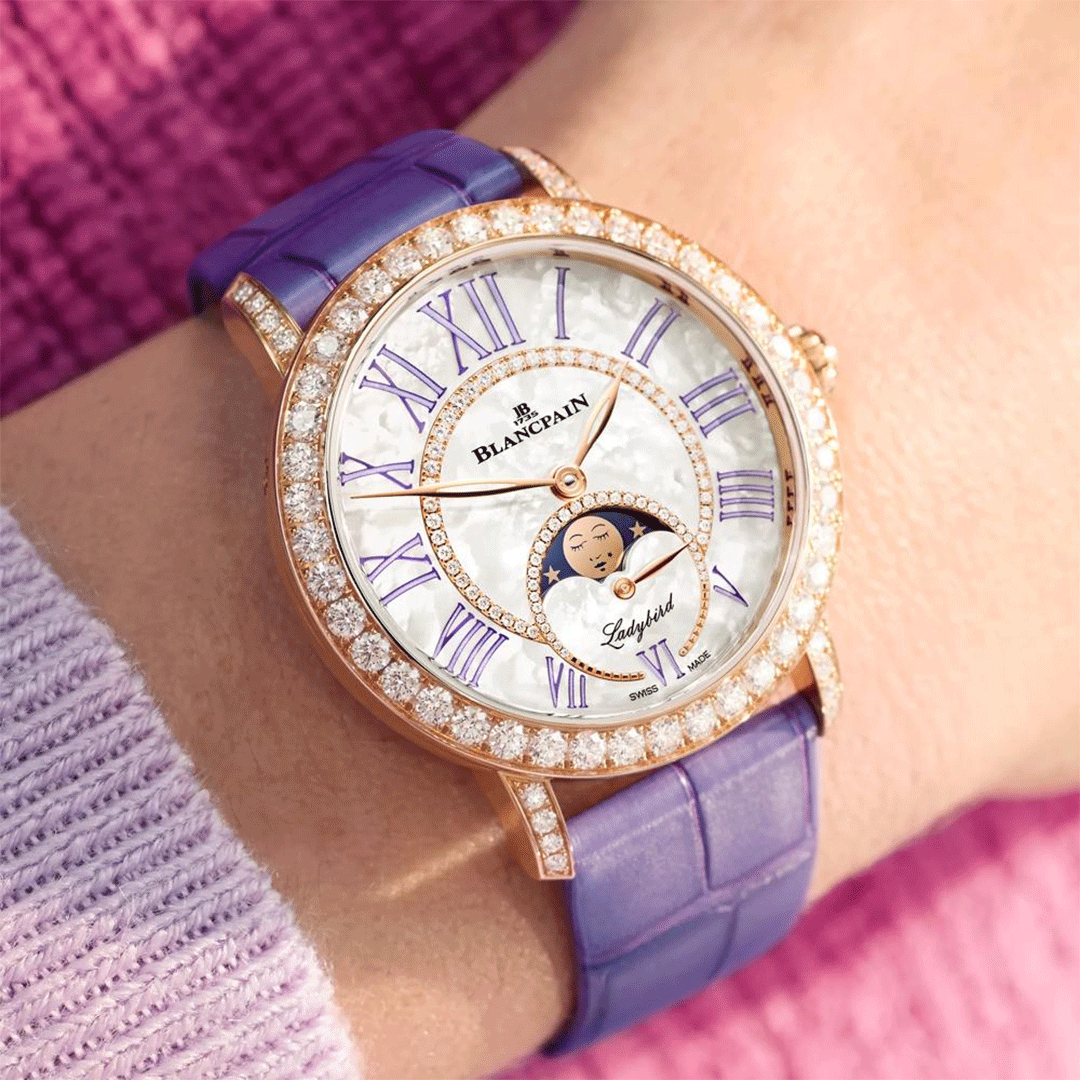 Blancpain Ladybird Colors Phases De Lune 3662E 2954 55B