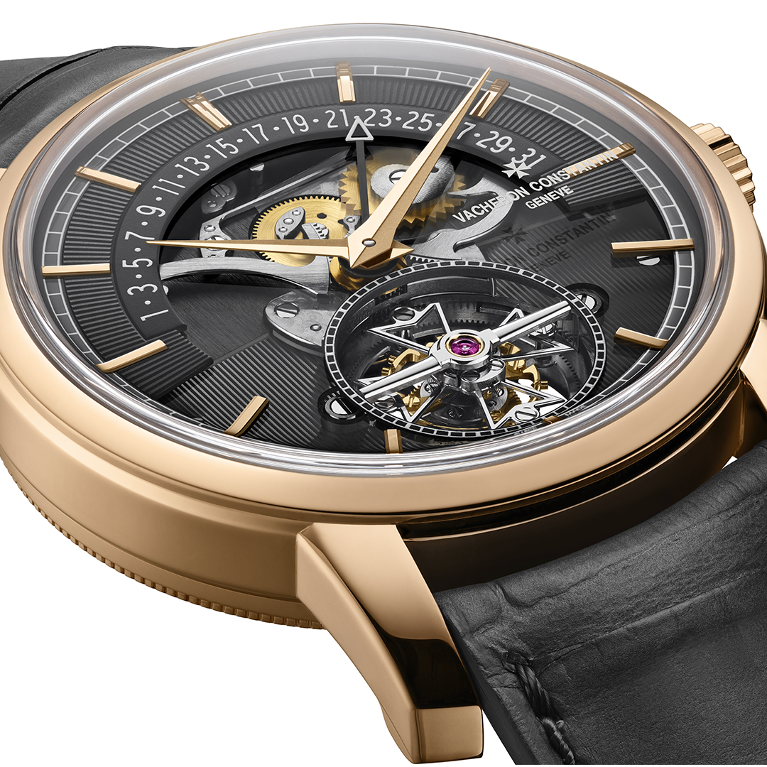 Vacheron Constantin Traditionnelle Tourbillon retrograde date openface 6010T/000R-B638