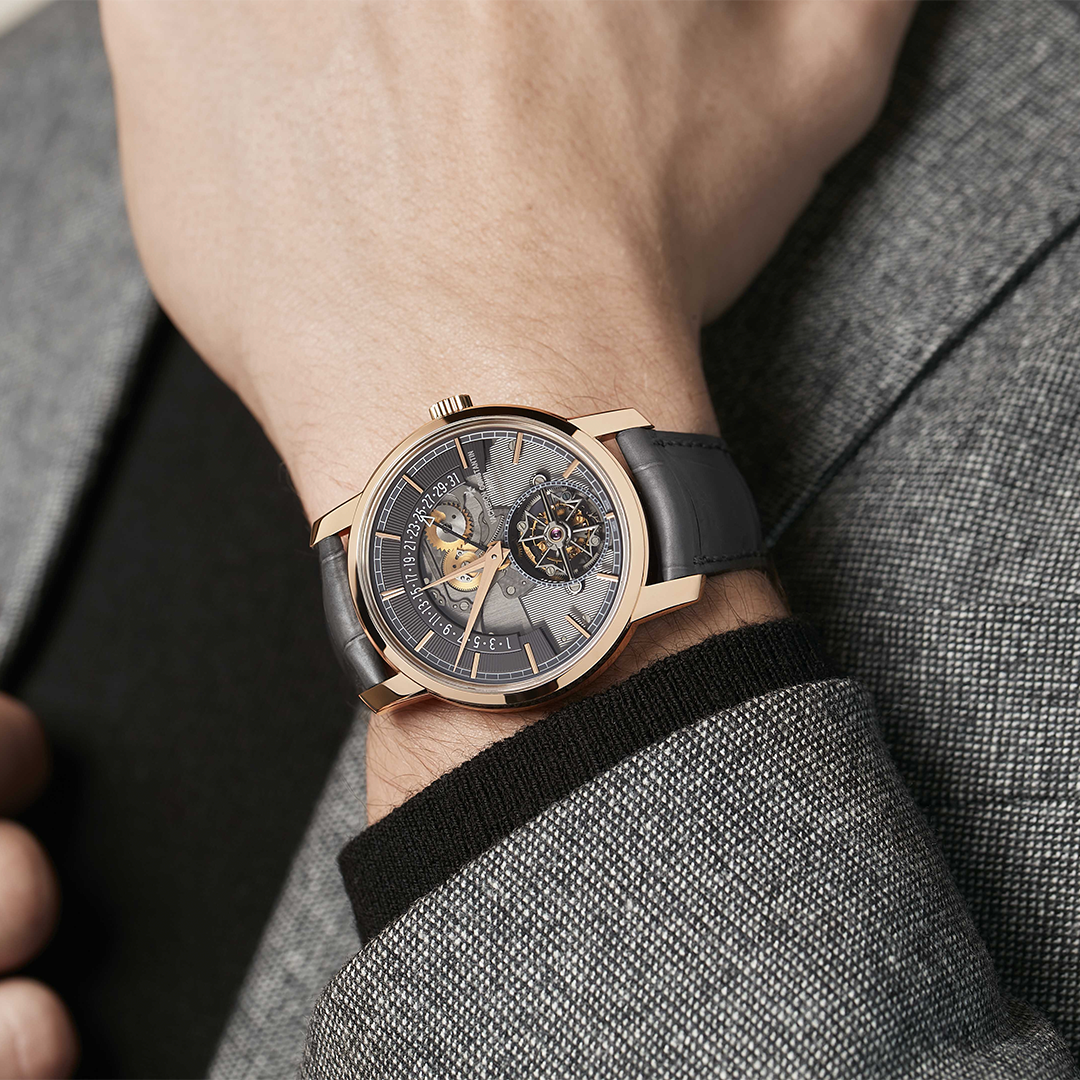 Vacheron Constantin Traditionnelle Tourbillon retrograde date openface 6010T/000R-B638